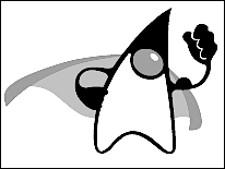 Der Duke, das Symbol für Java
